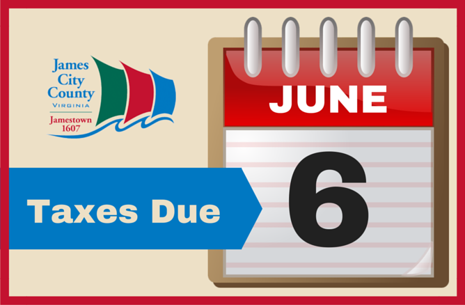 Taxes due June 6